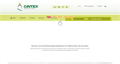 Desktop Screenshot of cintex.com.mx